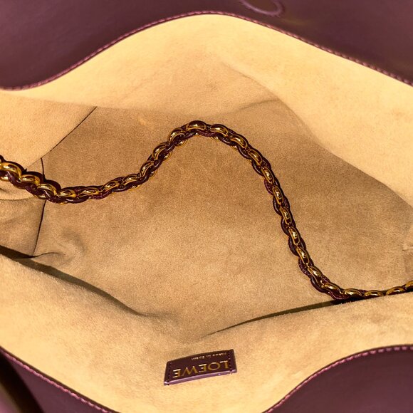 LOEWE Lucky Bag - Burgundy👜🍷 - Picture 10 of 14